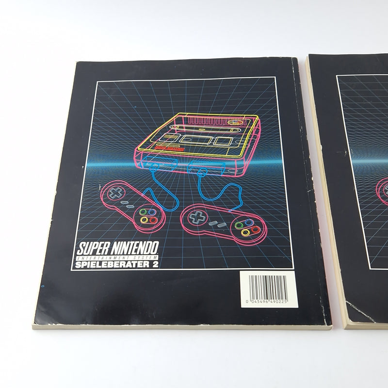 The Official Super Nintendo Games Advisor 1 &amp; 2 - Bundle Solution Books
