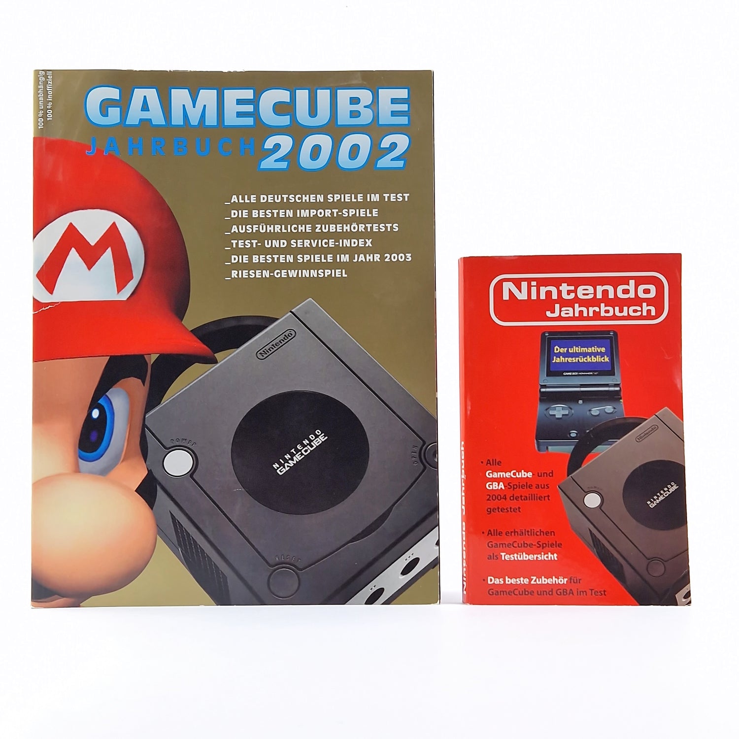 Nintendo Gamecube Yearbook 2002 & Nintendo Yearbook 2004 GBA Gamecube Magazine