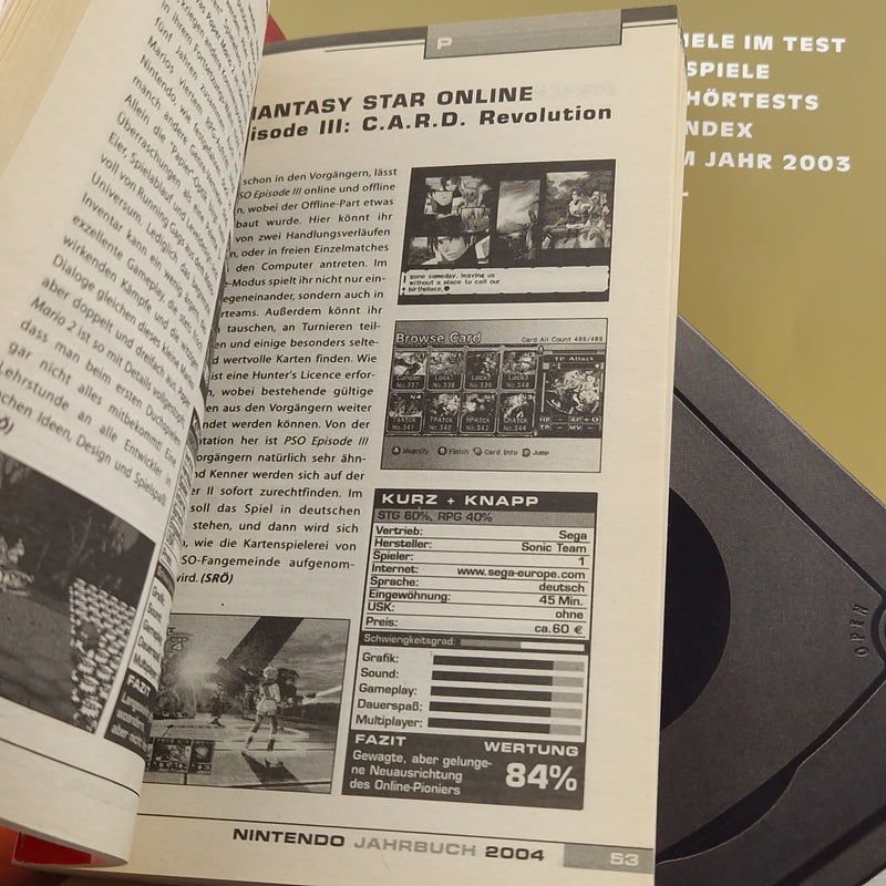 Nintendo Gamecube Yearbook 2002 &amp; Nintendo Yearbook 2004 GBA Gamecube Magazine