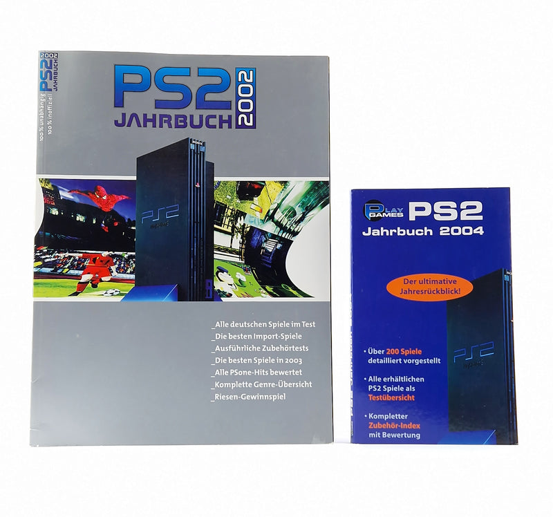Playstation PS2 Jahrbuch 2002 & Jahrbuch 2004 Jahresrückblick Magazin
