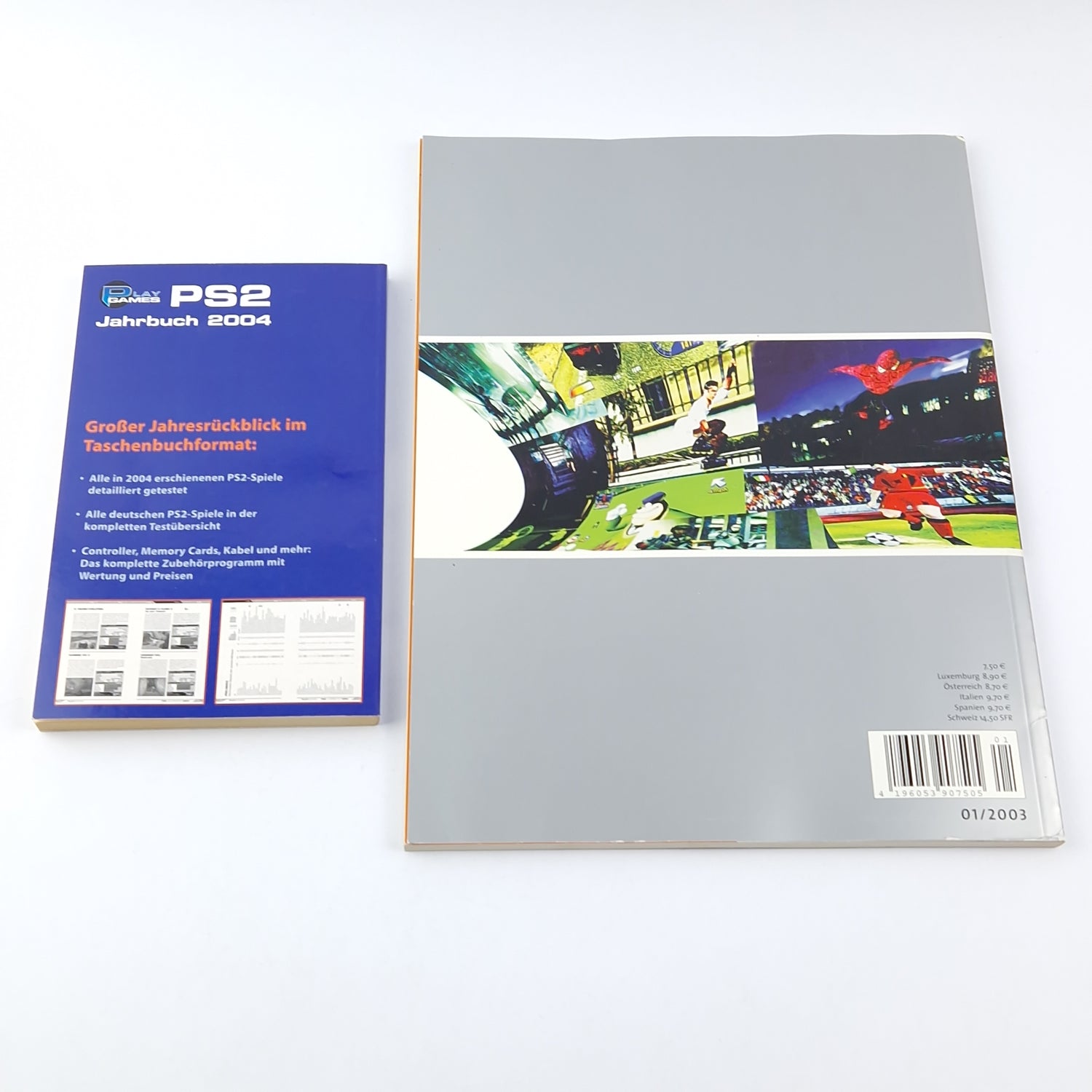 Playstation PS2 Jahrbuch 2002 & Jahrbuch 2004 Jahresrückblick Magazin