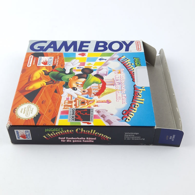 Nintendo Game Boy Spiel : Mickeys Ultimate Challenge - OVP Anleitung Modul NOE