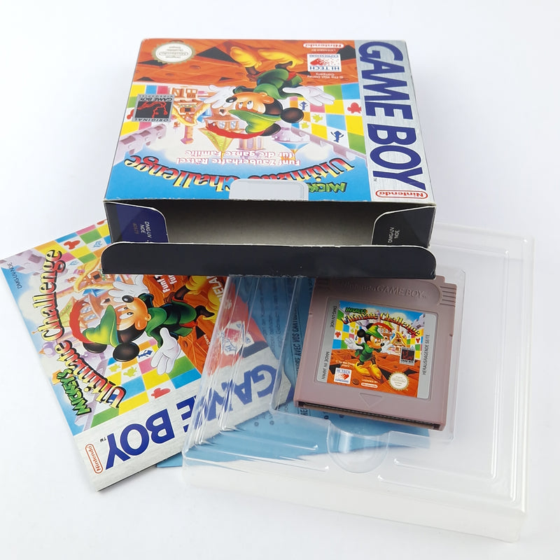 Nintendo Game Boy Spiel : Mickeys Ultimate Challenge - OVP Anleitung Modul NOE