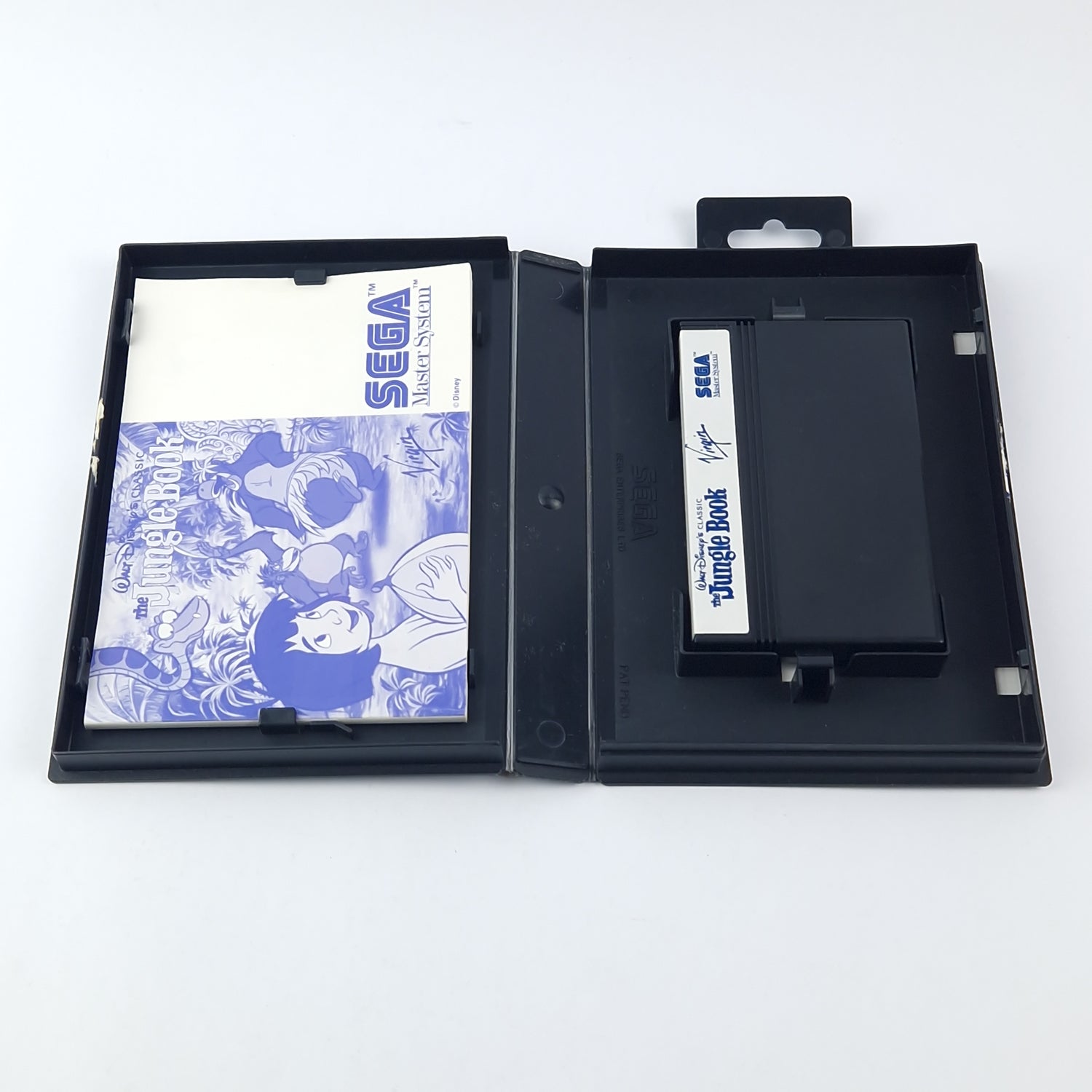 Sega Master System Spiel : Das Dschungelbuch - OVP Anleitung Cartridge  sehr gut