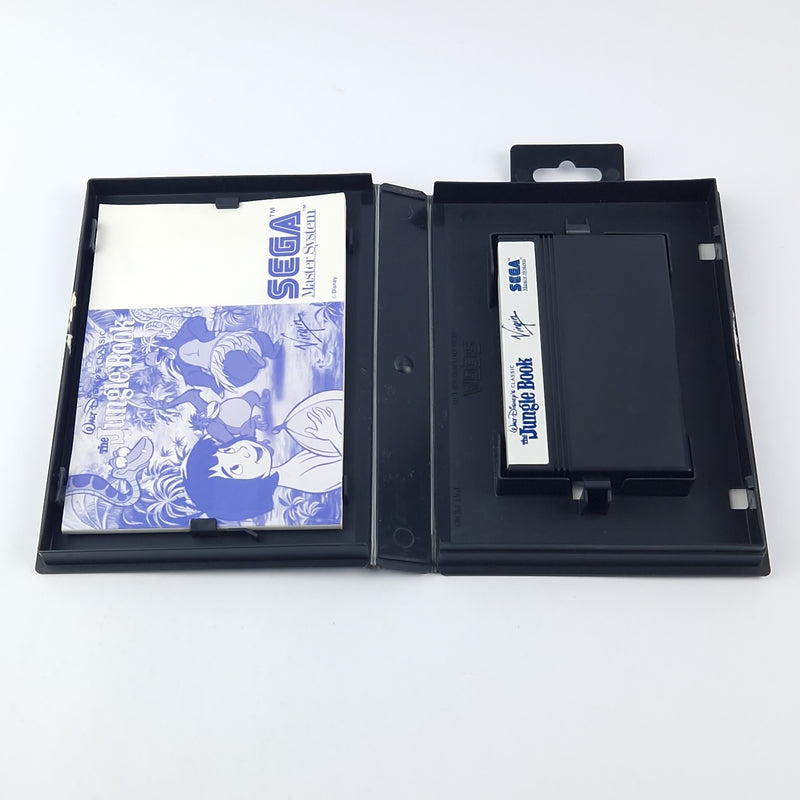 Sega Master System game: The Jungle Book - original packaging instructions cartridge very good