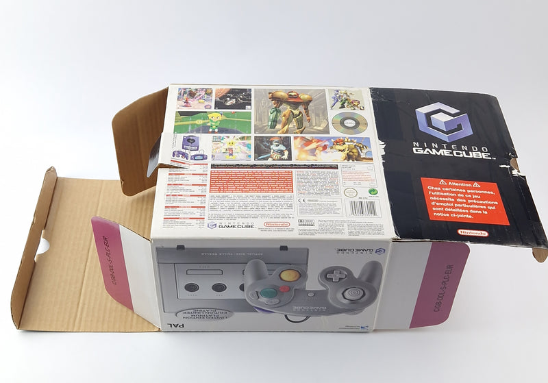 Nintendo Gamecube Konsole Limited Edition Platinum Pak - Silver Silber OVP PAL