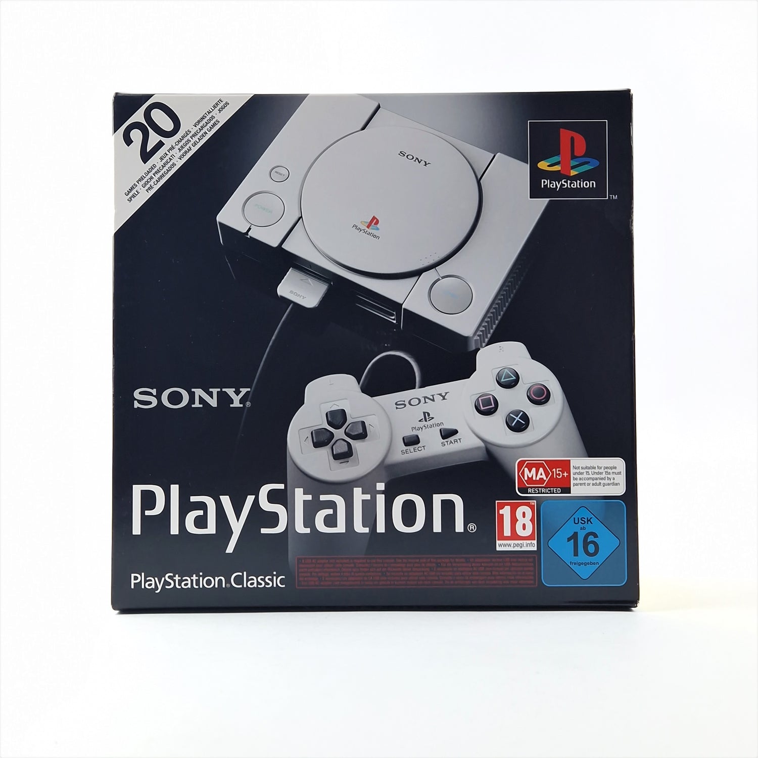 Playstation Classic Konsole - Sony Playstation Mini Console PAL |
