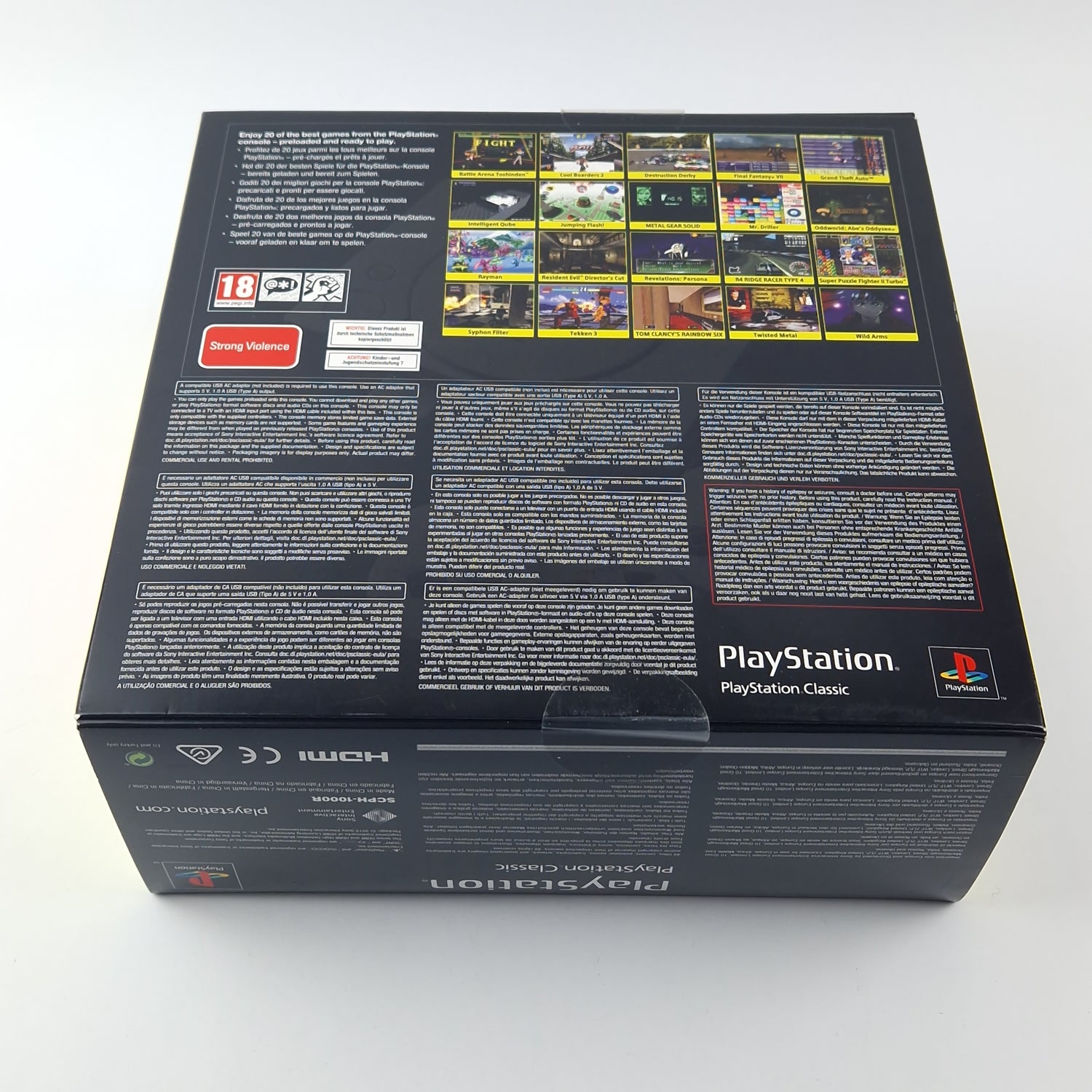 Playstation Classic Konsole - Sony Playstation Mini Console PAL |