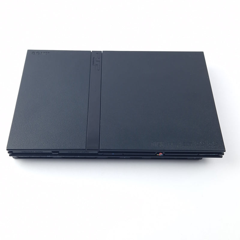 Playstation 2 Konsole - Sony PS2 Slim Schwarz / Black PAL Console in OVP