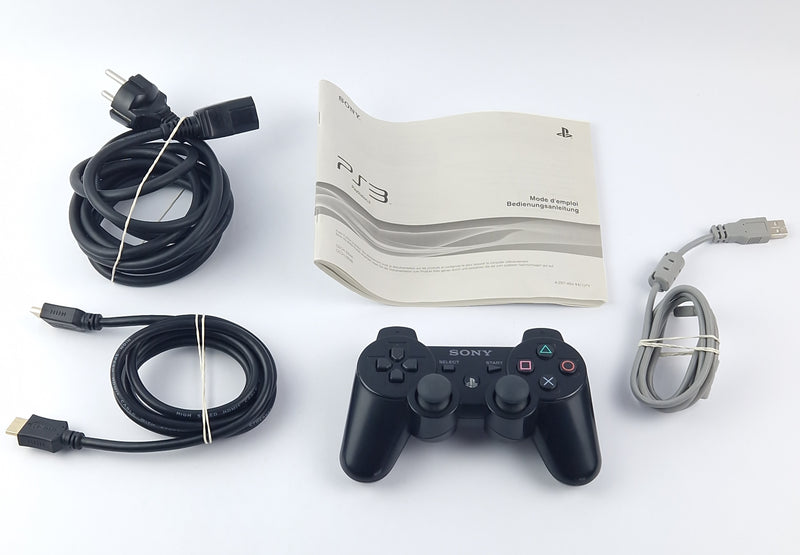 Playstation 3 Konsole - Sony PS3 Fat Lady 60gb Schwarz / Black PAL Console OVP