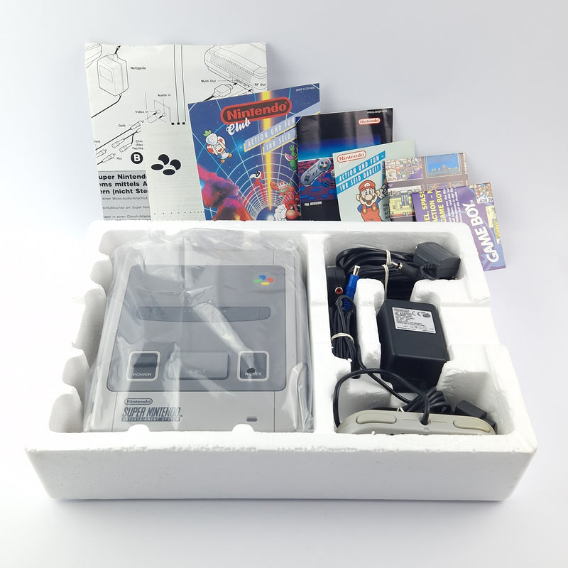 Super Nintendo Console: Power Station SNES Console - OVP PAL