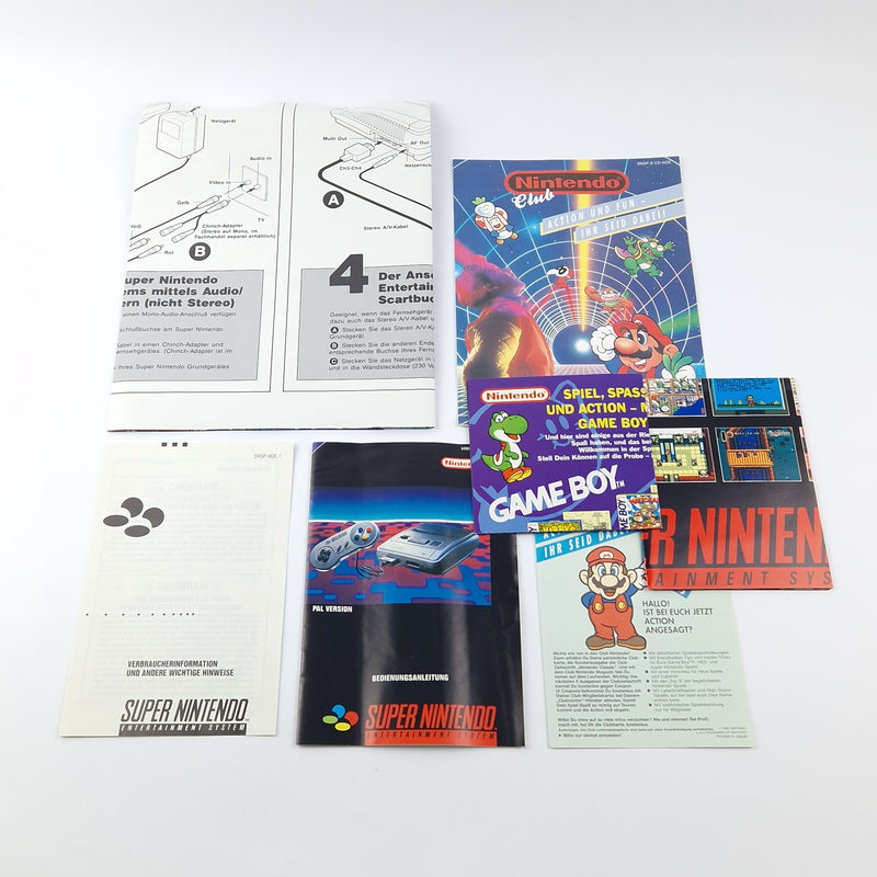 Super Nintendo Konsole : Power Station SNES Console - OVP PAL
