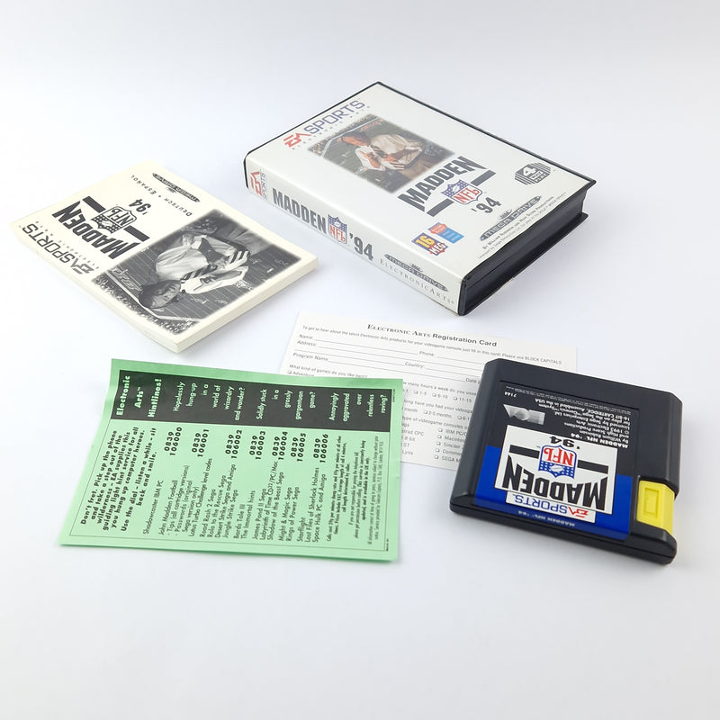 Sega Mega Drive Spiel : Madden NFL 94 - OVP Anleitung Modul | Football
