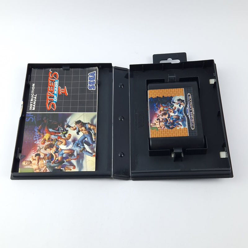 Sega Mega Drive Spiel : Streets of Rage II 2 - OVP Anleitung Modul | 16-Bit Pal