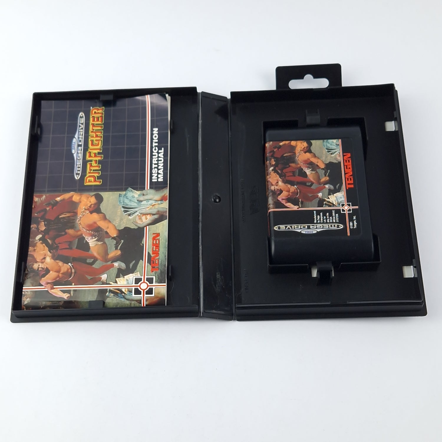 Sega Mega Drive Spiel : Pit-Fighter - OVP Anleitung Modul | 16-Bit Cartridge