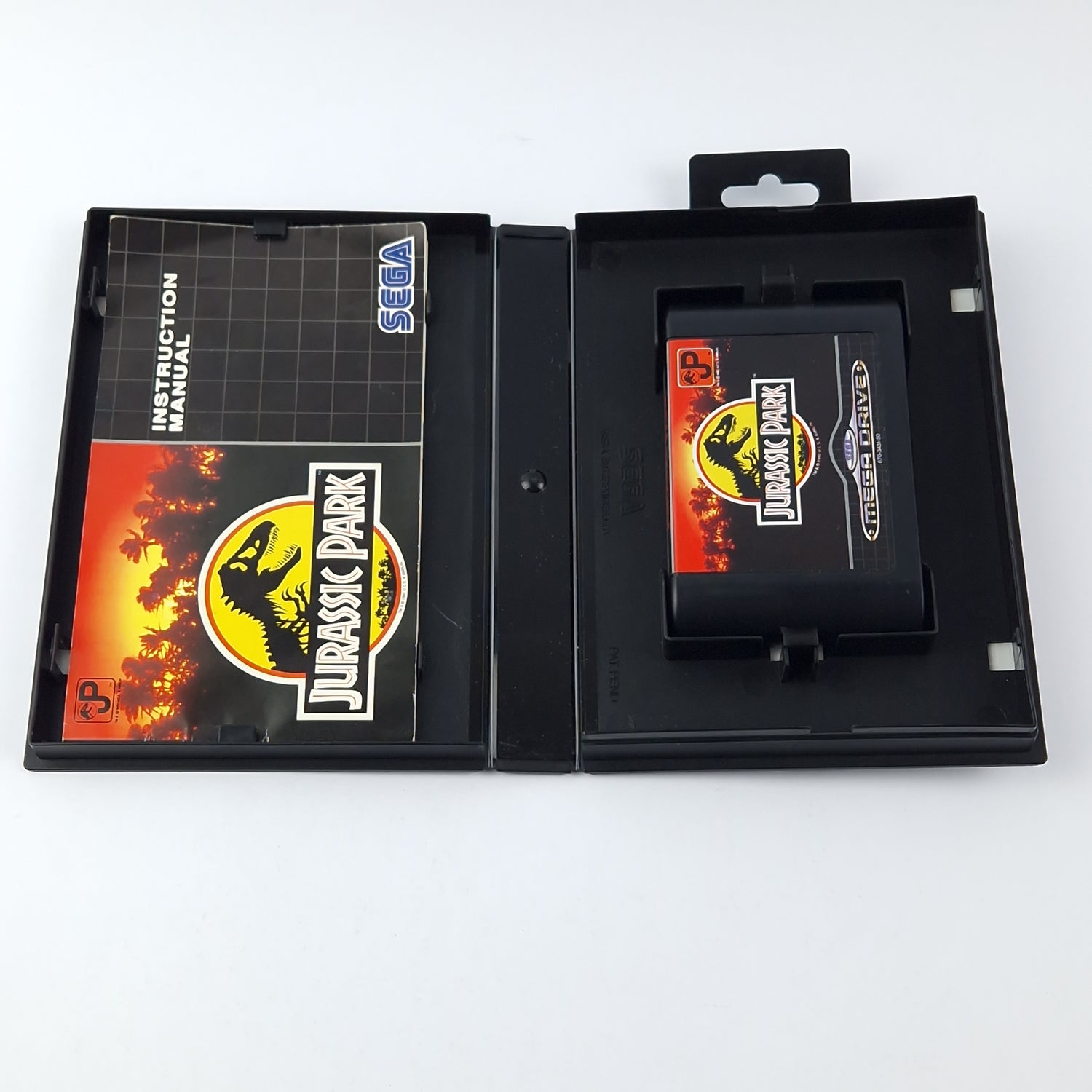 Sega Mega Drive Spiel : Jurassic Park - OVP Anleitung Modul | 16-Bit Cartridge