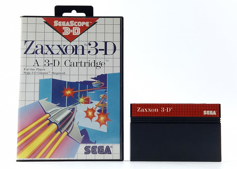 Sega Master System Spiel : Zaxxon 3-D - OVP ohne Anleitung Modul Cartridge | MS