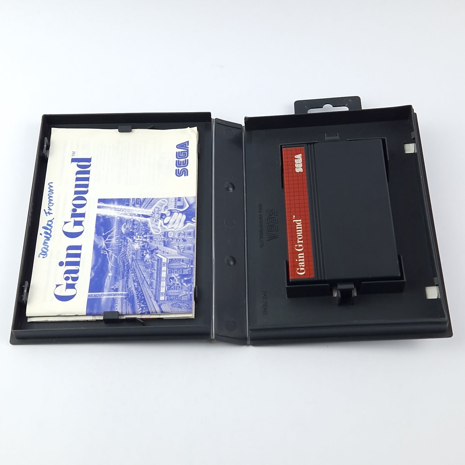 Sega Master System Spiel : Gain Ground - OVP Anleitung Modul PAL Cartridge