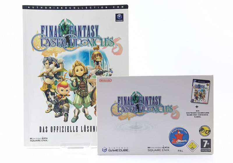 Nintendo Gamecube game: Final Fantasy Crystal Chronicles OVP + solution book