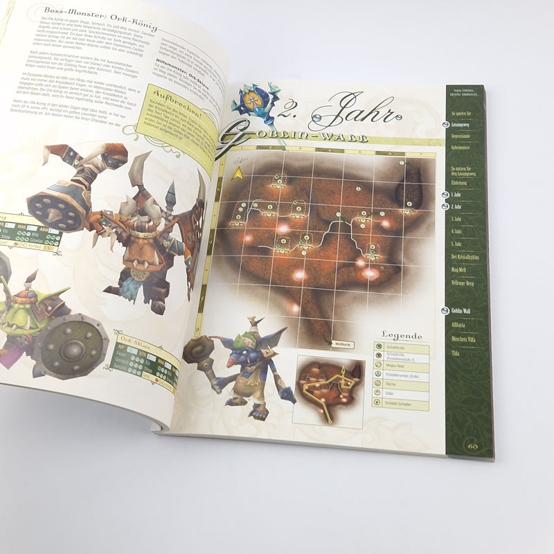 Nintendo Gamecube game: Final Fantasy Crystal Chronicles OVP + solution book