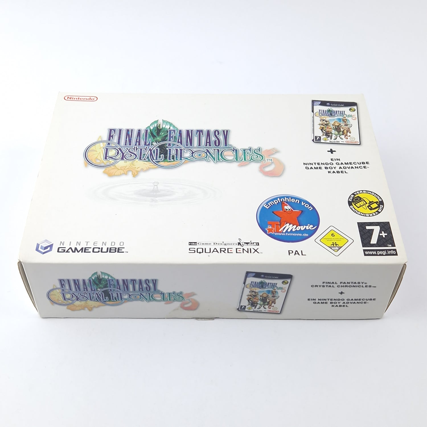 Nintendo Gamecube game: Final Fantasy Crystal Chronicles OVP + solution book