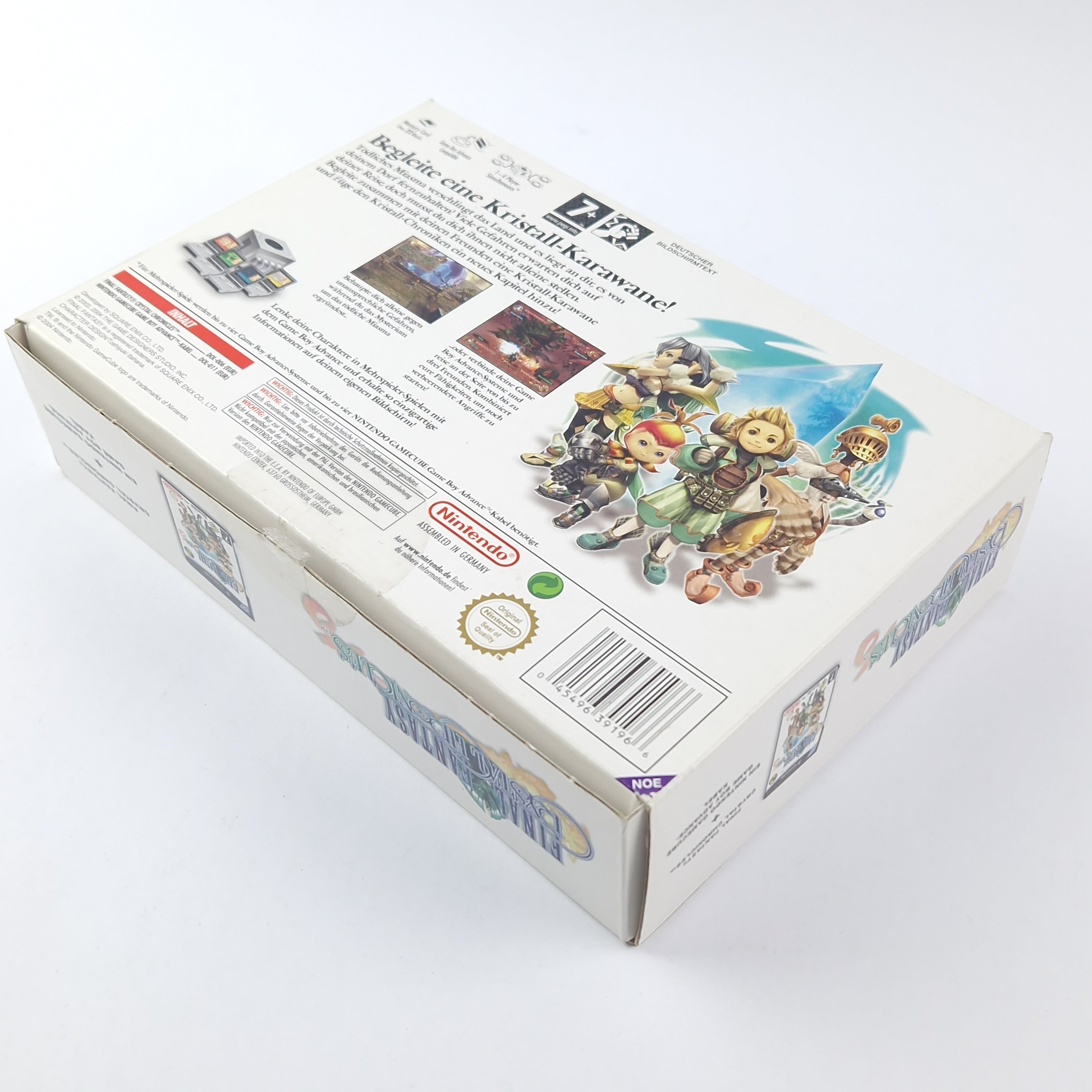 Nintendo Gamecube Spiel : Final Fantasy Crystal Chronicles OVP + Lösungsbuch