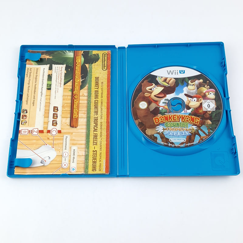 Nintendo Wii U Spiel : Donkey Kong Country Tropical Freeze - OVP Anleitung CD