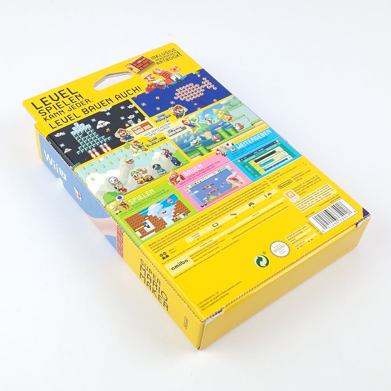 Nintendo Wii U Spiel : Super Mario Maker - OVP Anleitung CD | PAL