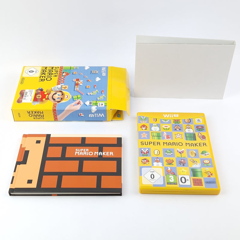 Nintendo Wii U Spiel : Super Mario Maker - OVP Anleitung CD | PAL