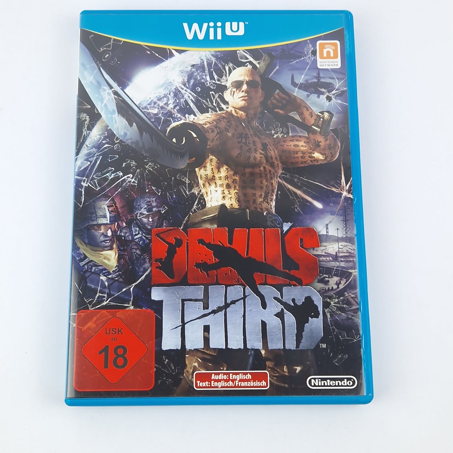 Nintendo Wii U Spiel : Devils Third - OVP Anleitung CD | PAL Version - USK18