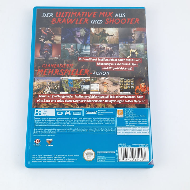 Nintendo Wii U Spiel : Devils Third - OVP Anleitung CD | PAL Version - USK18