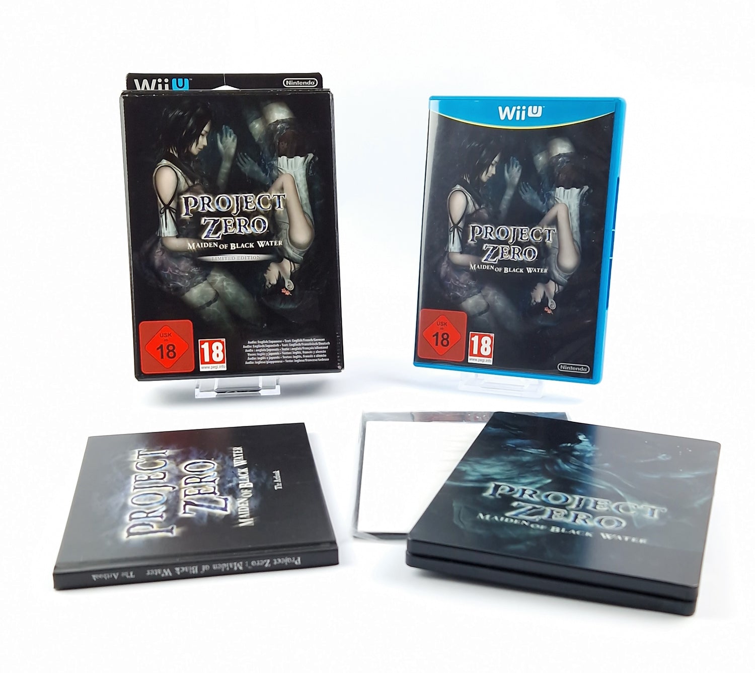 Nintendo Wii U game: Project Zero Maiden of Black Water Limited Edition - original packaging