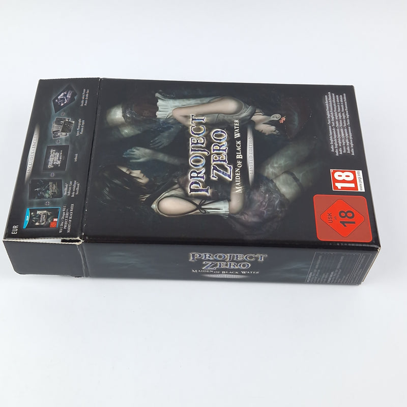 Nintendo Wii U game: Project Zero Maiden of Black Water Limited Edition - original packaging