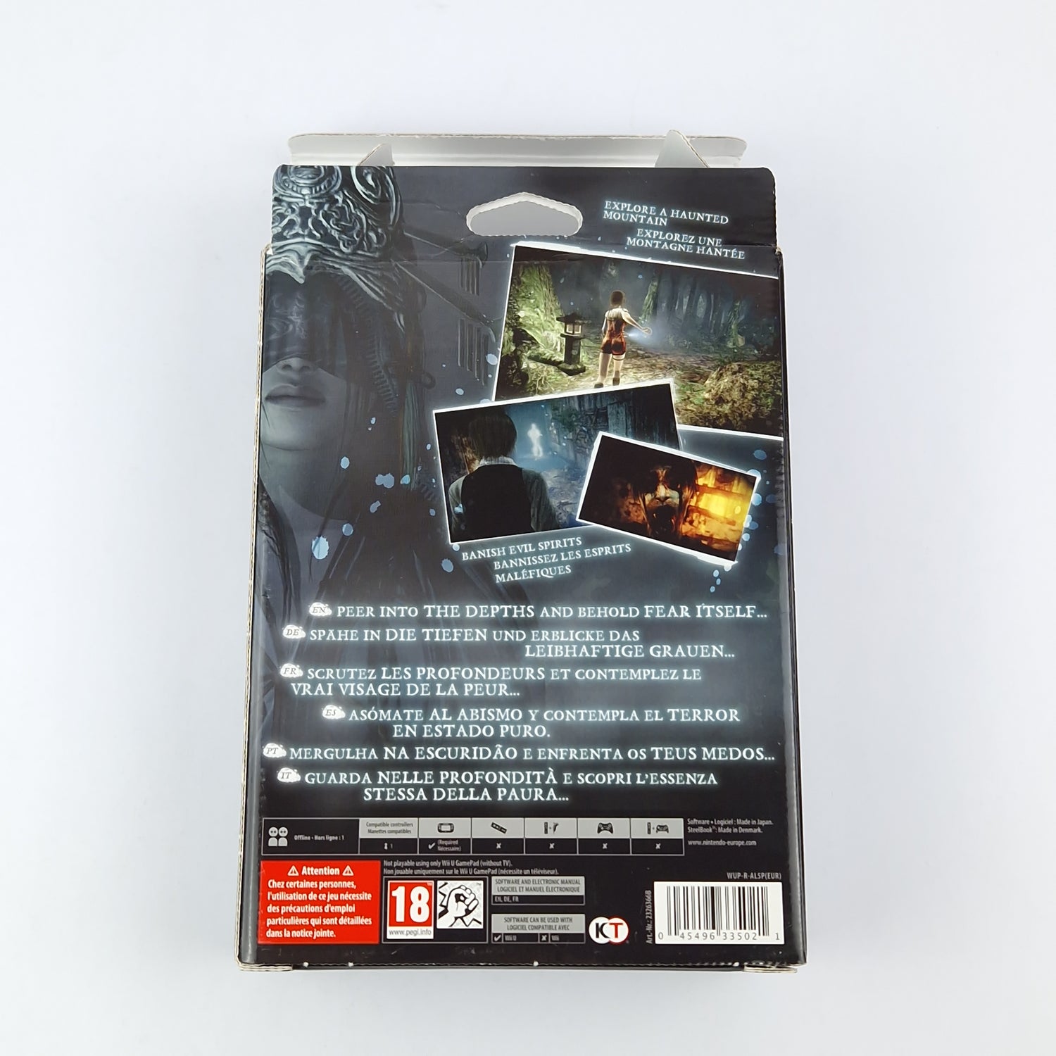 Nintendo Wii U Spiel : Project Zero Maiden of Black Water Limited Edition - OVP