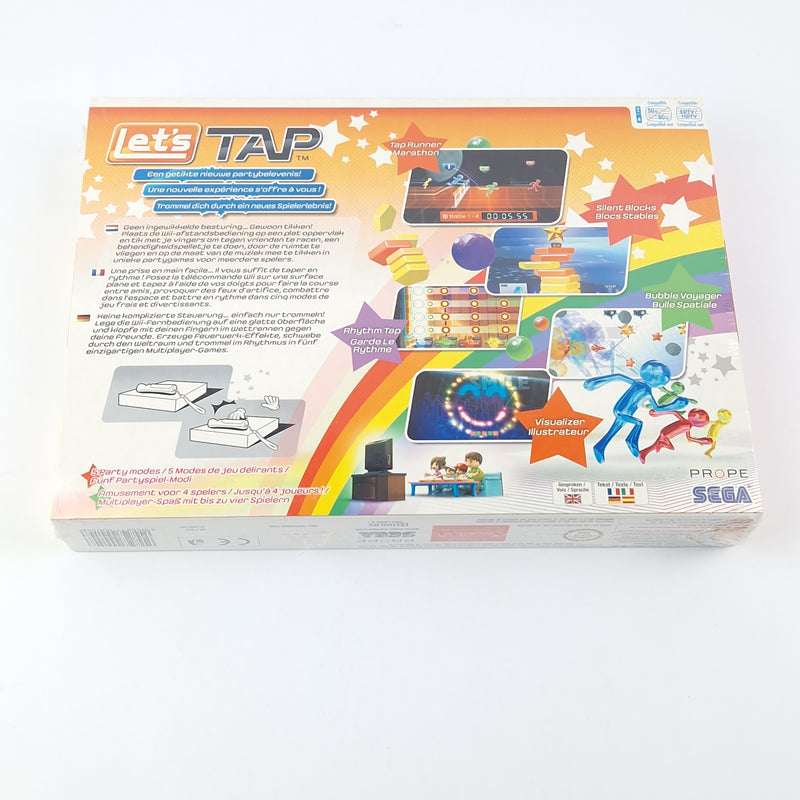 Nintendo Wii game: Let's Tap Limited Edition - OVP NEW NEW SEALED PAL