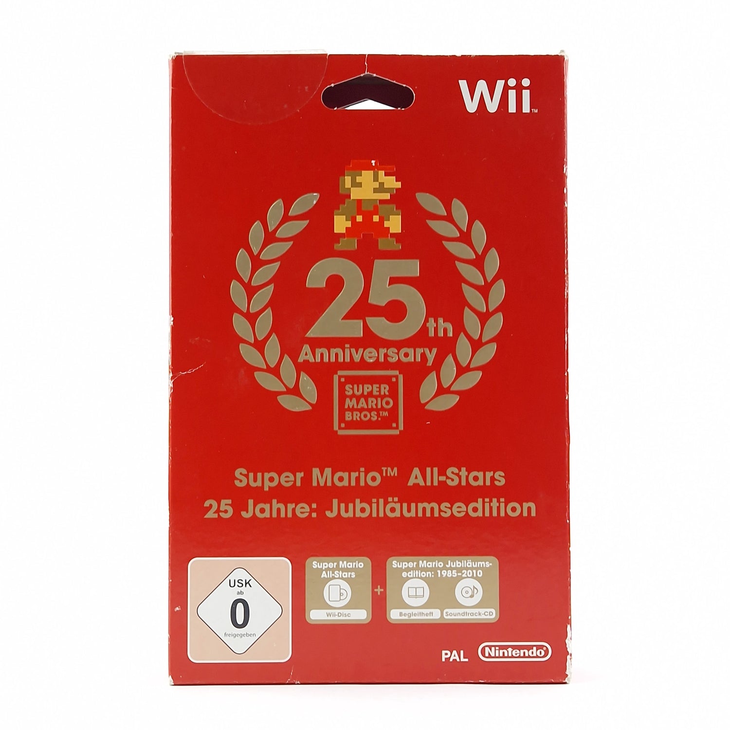 Nintendo Wii Spiel : Super Mario All-Stars 25 Jahre Jubiläumsedition - OVP PAL