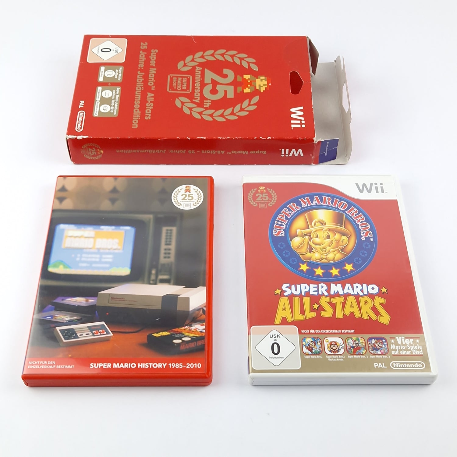 Nintendo Wii Spiel : Super Mario All-Stars 25 Jahre Jubiläumsedition - OVP PAL