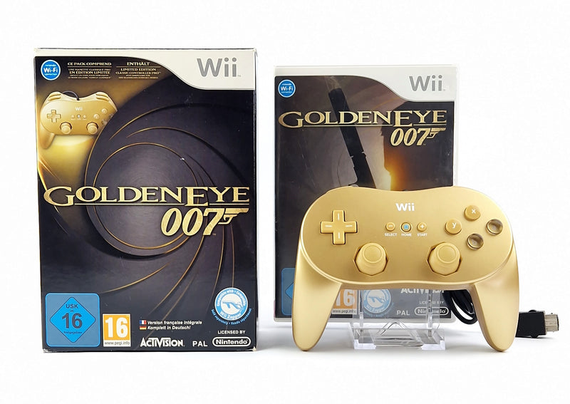 Nintendo Wii game: James Bond Goldeneye 007 Limited Edition - OVP PAL version