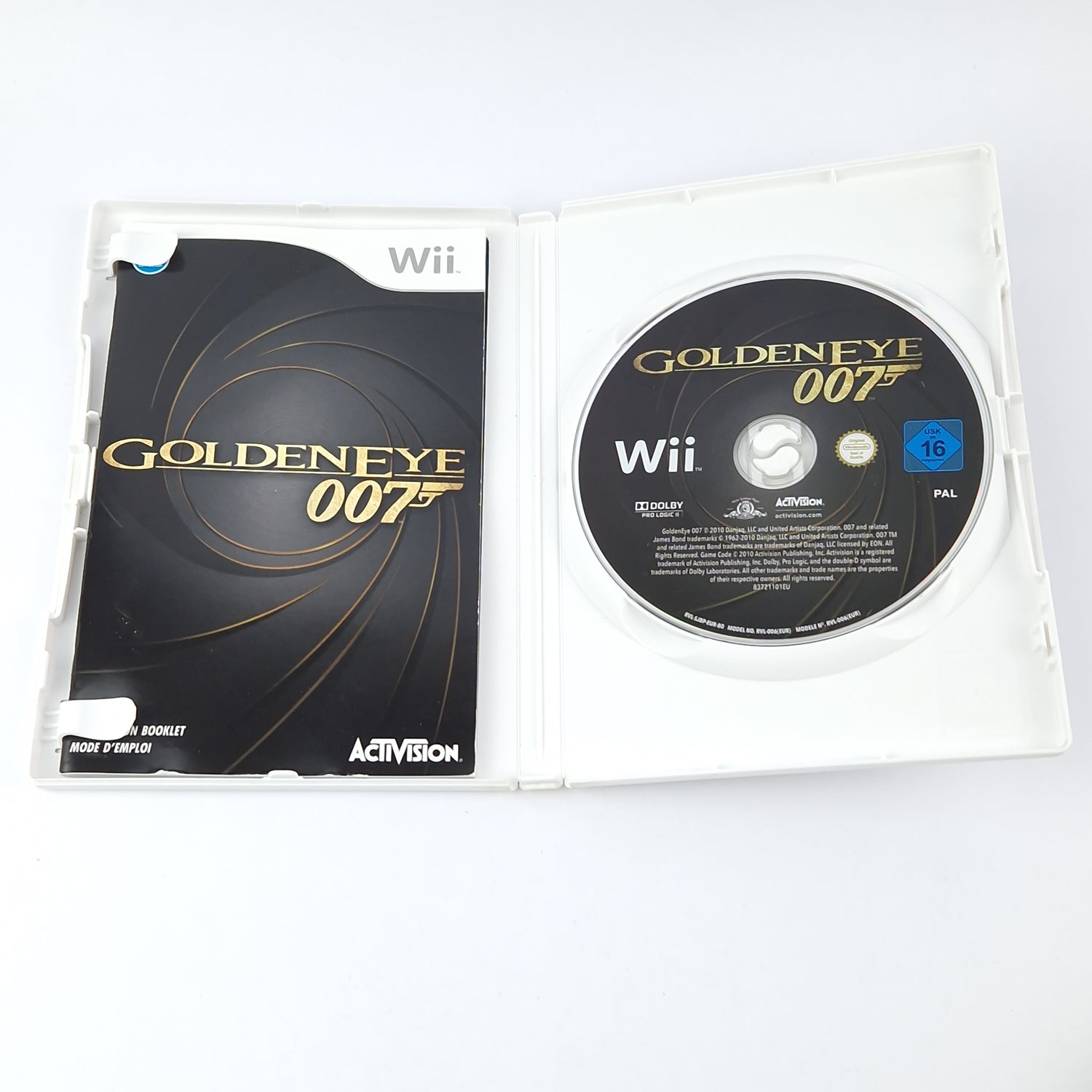 Nintendo Wii game: James Bond Goldeneye 007 Limited Edition - OVP PAL version