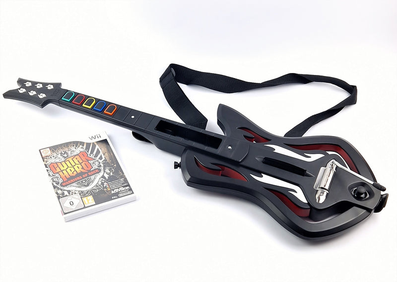 Nintendo Wii Spiel : Guitar Hero Warriors of Rock + Gitarre Controller PAL