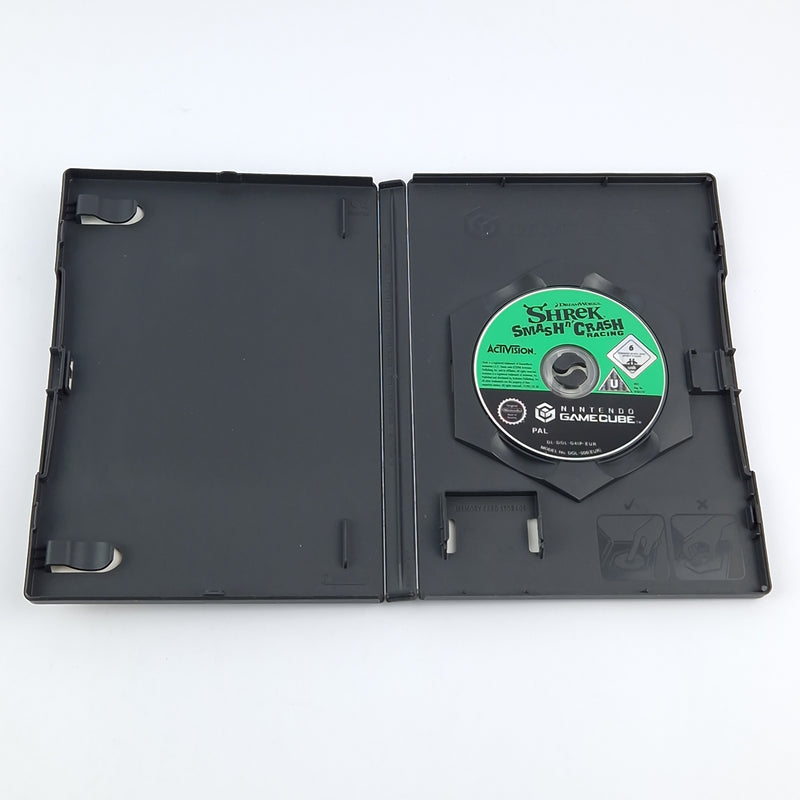 Nintendo Gamecube game: Shrek Smash n Crash Racing - OVP without instructions CD PAL