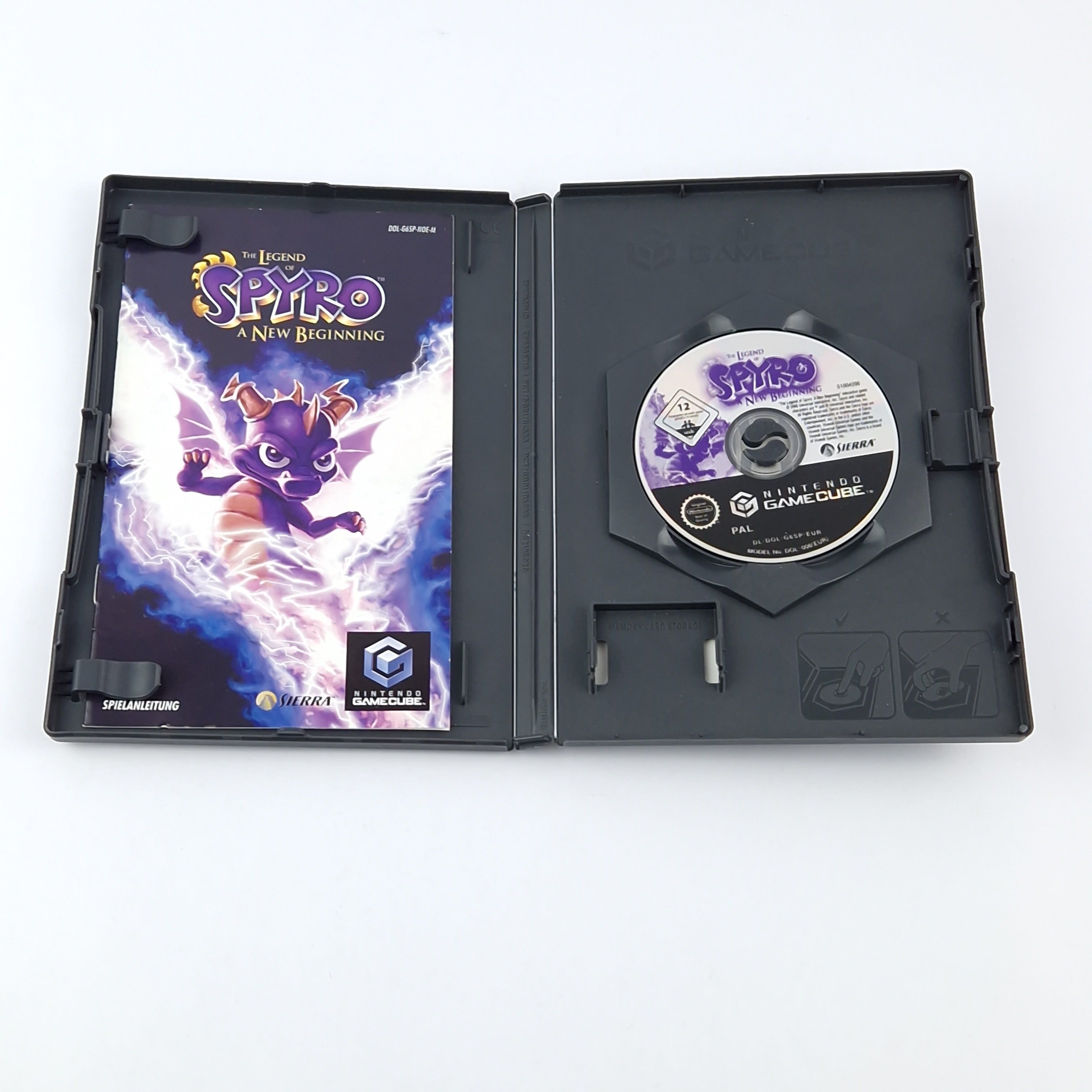 Nintendo Gamecube Spiel : The Legend of Spyro A New Beginning - OVP Anleitung CD