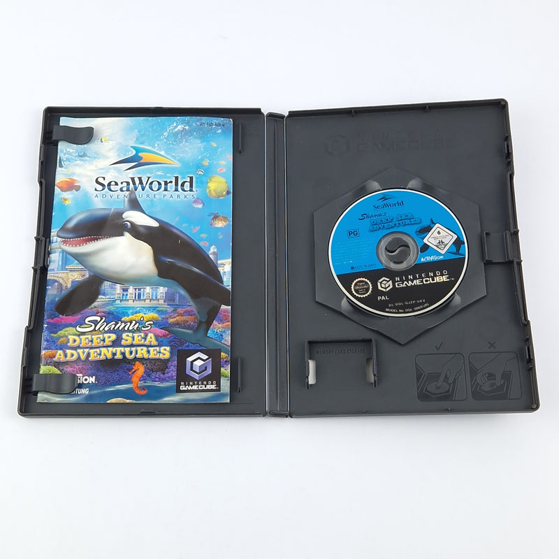 Nintendo Gamecube Spiel : Sea World Adventure Parks - OVP Anleitung CD