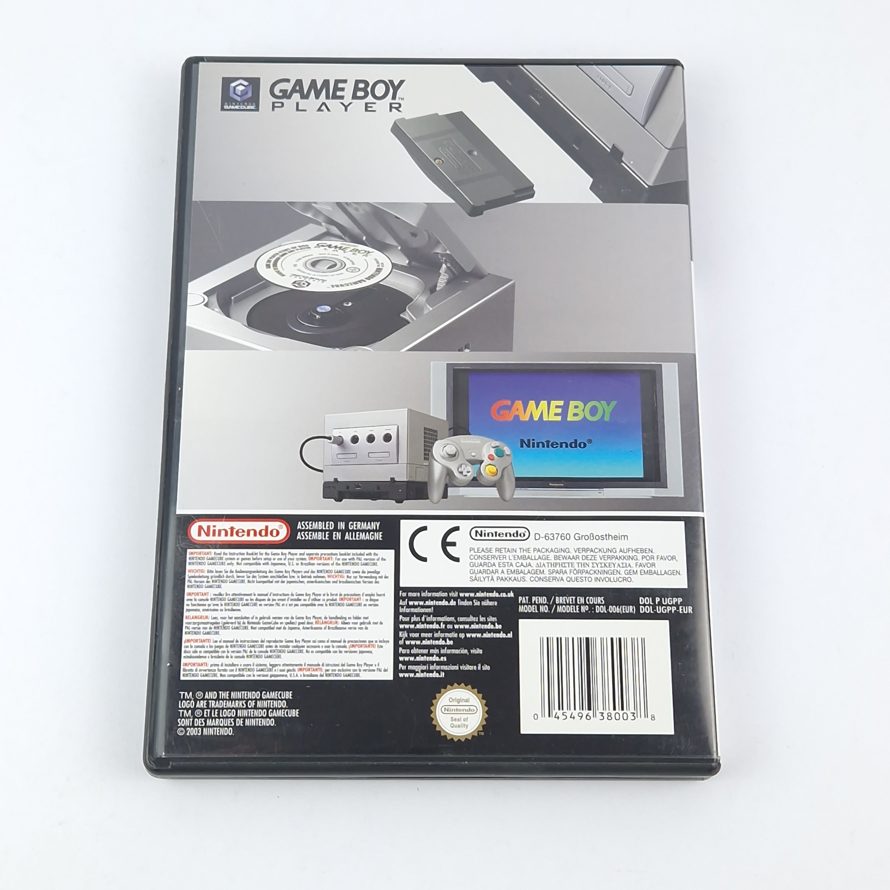 Nintendo Gamecube Zubehör : Game Boy Player + Disk - Gameboy Advance adapter