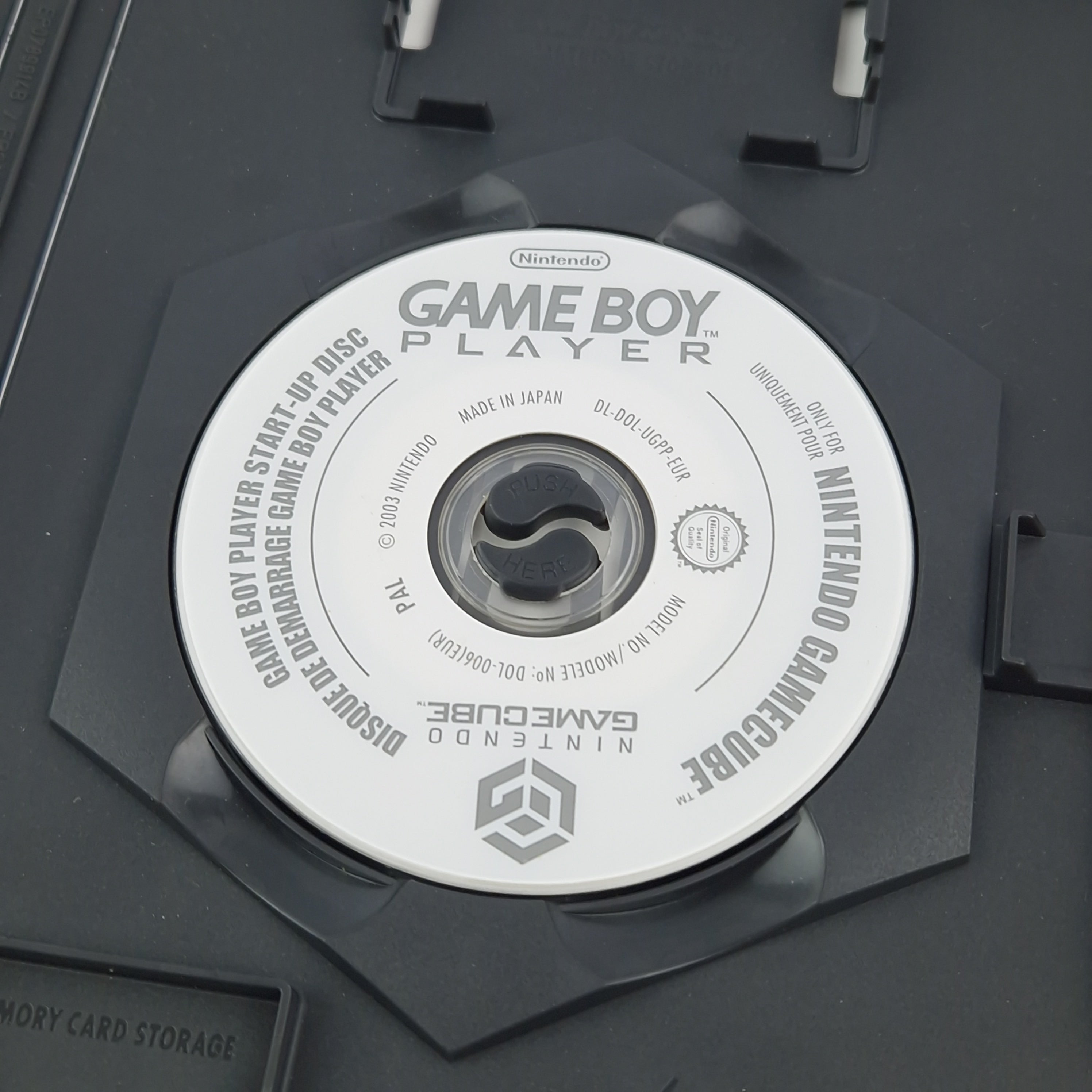 Nintendo Gamecube Zubehör : Game Boy Player + Disk - Gameboy Advance adapter