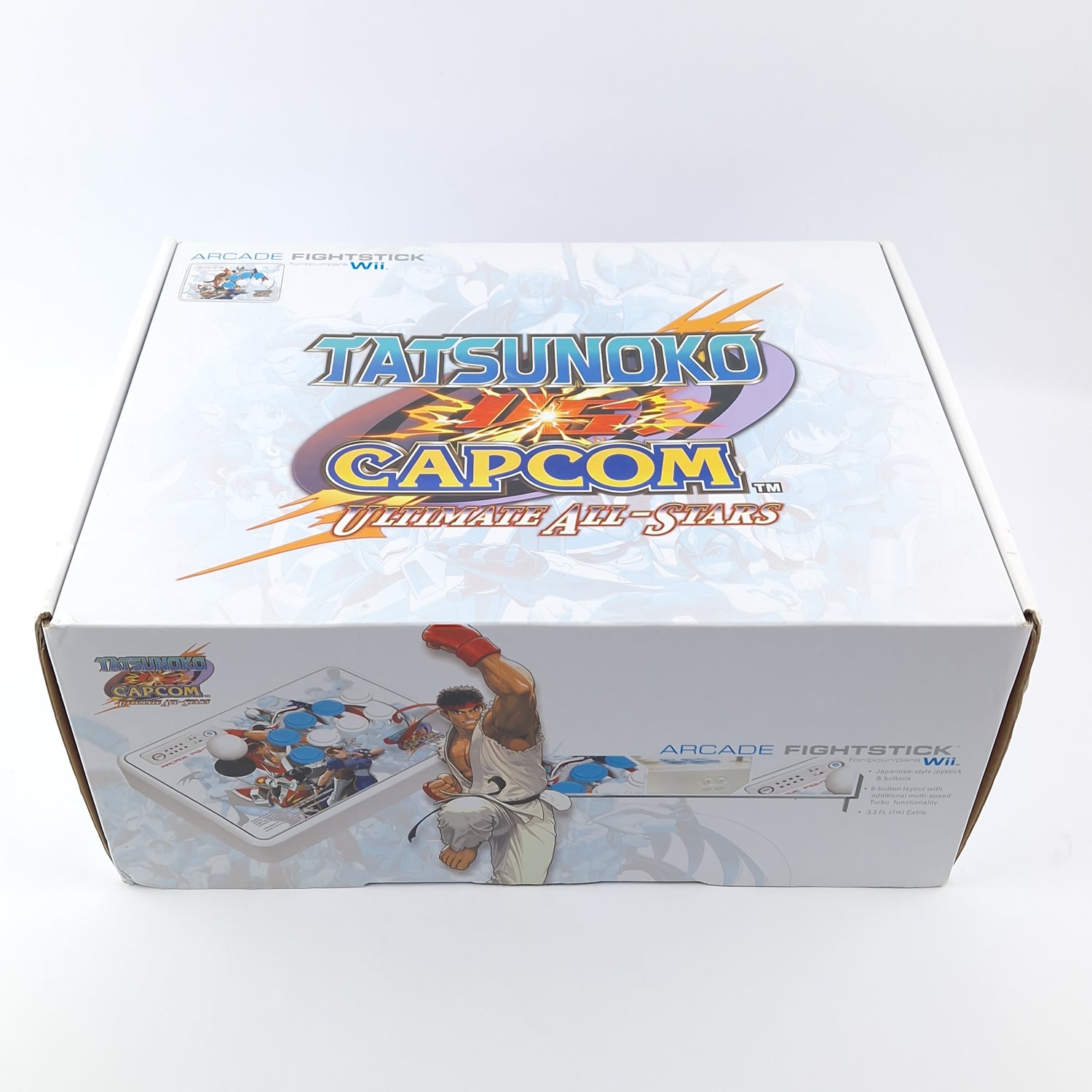 Nintendo Wii : Tatsunoko VS Capcom Ultimate All-Stars Arcade Fightstick - OVP