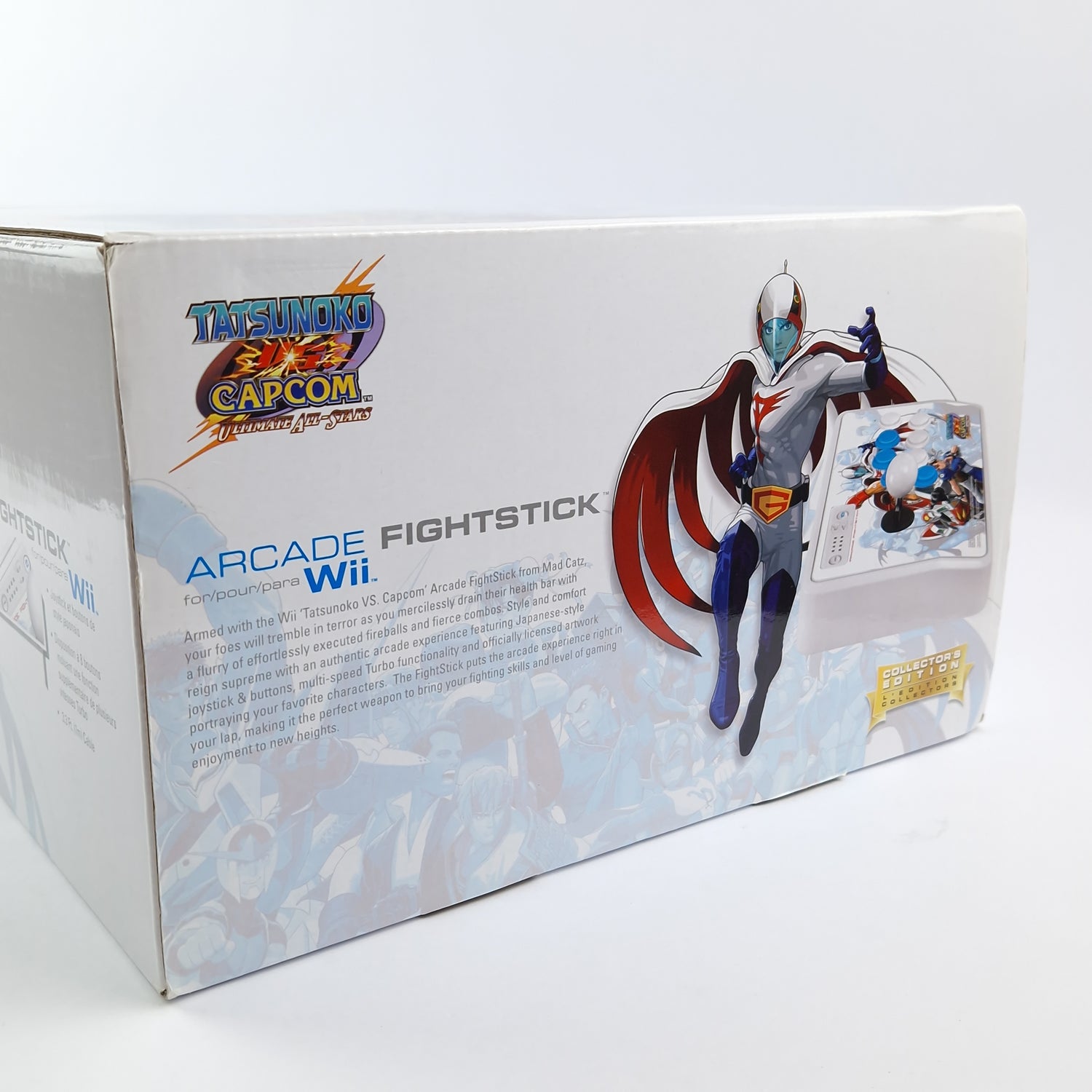 Nintendo Wii: Tatsunoko VS Capcom Ultimate All-Stars Arcade Fightstick - OVP