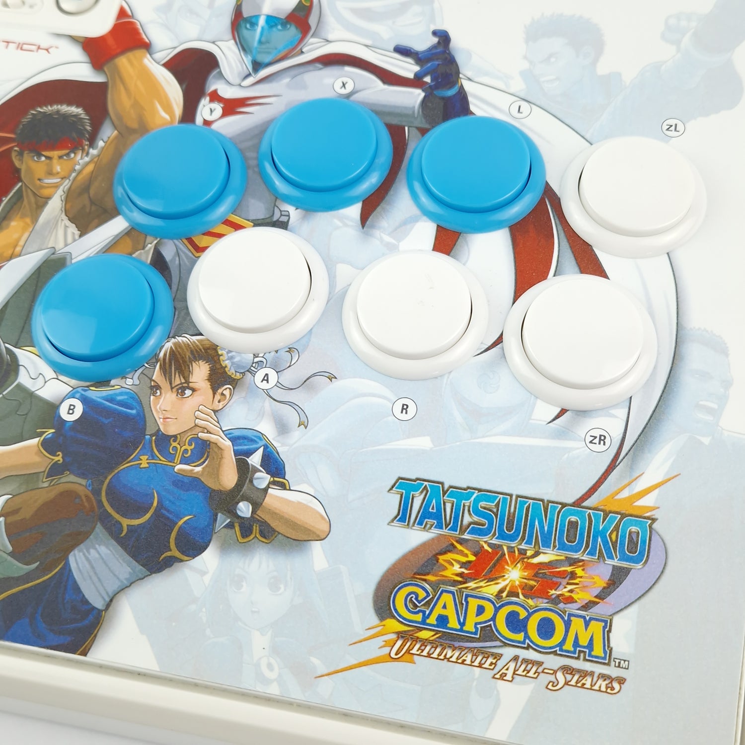 Nintendo Wii: Tatsunoko VS Capcom Ultimate All-Stars Arcade Fightstick - OVP