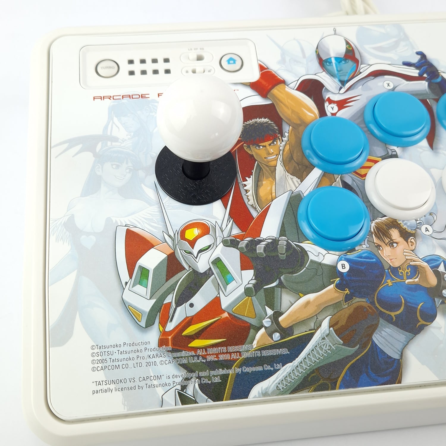 Nintendo Wii : Tatsunoko VS Capcom Ultimate All-Stars Arcade Fightstick - OVP