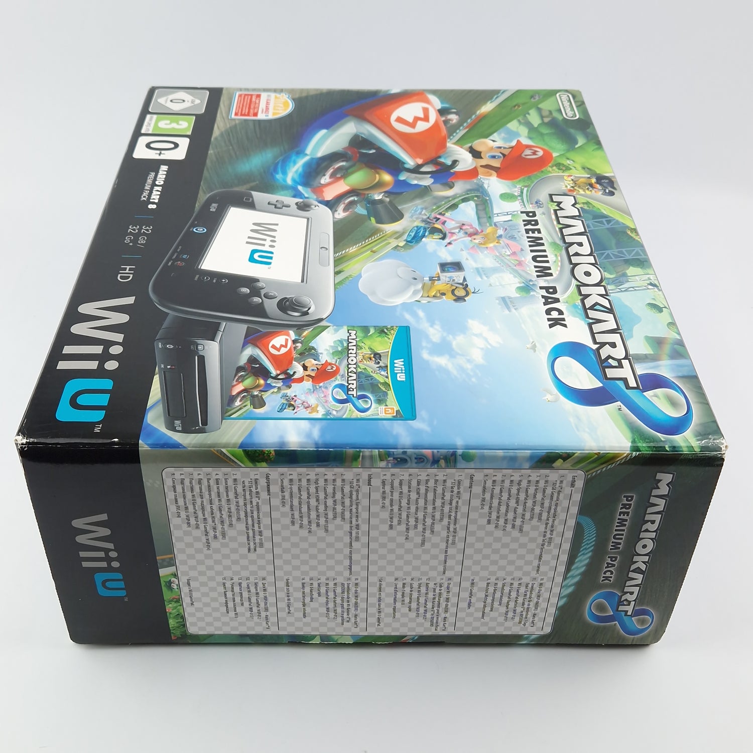 Nintendo Wii U Konsole : Mario Kart 8 Premium Pack 32gb - OVP Pal Console